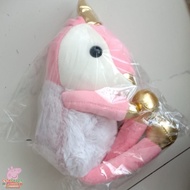 Jual Boneka rusa emas kado natal lembut 40cm ala miniso import