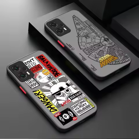 Luxury Stars W-Wars Case For Xiaomi Poco X7 X6 F6 F5 X5 X3 NFC F3 M6 Pro 4G Mi 13 12 11 Lite 5G 14 1