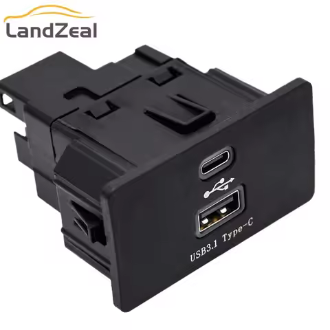 HC3Z-19A387-B HC3Z-19A387-D USB & Type-C Dual Port Multimedia Integration Module for 2005-2020 Ford 