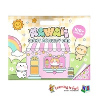 GIANT ACTIVITY PAD-KAWAII kids activity book