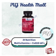 JH Nutrition Multivitamins + CoQ10 60's