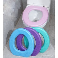 STM🔥QM Waterpoof Soft Toilet Seat Cover Bathroom Washable Closestool Mat Pad Cushion O-shape Toilet seat Bidet Toilet Co