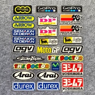 Reflective Sticker Motorcycle Car MOTOGP Racing Accessories Sponsor Decals
