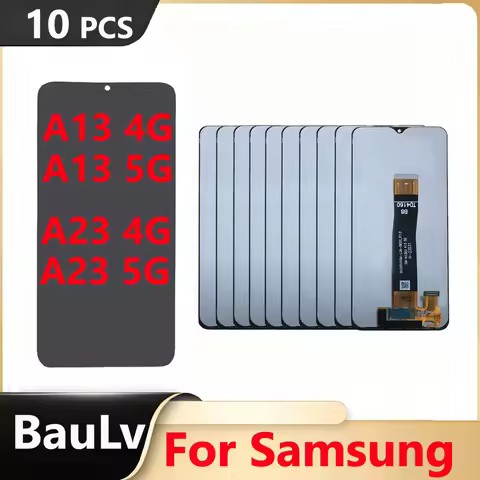 Wholesale 10 Pieces/Lot For Samsung A13 4G A135 A135F LCD Display 5G A136 A136B A136U Touch A23 4G A