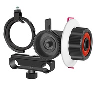 VD-F0 Camera Follow Focus 15MM Follow Focus with Gear Ring Belt for Canon Nikon Sony and Other DSLR