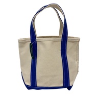 L.L.Bean 船型手提袋 (112635)，小號，藍色，品牌，單肩包