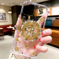 Three-Dimensional Dollar Turntable Suitable for Apple 17promax Phone Case iPhone16plus Protective Ca