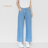 Eyouth 10115 high waist Loose Fit Stretch Denim Pants