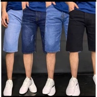 3 HELAI RM 50 SELUAR PENDEK JEANS LELAKI PREMIUM QUALITY Size 28-40