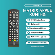 REMOTE DVB T2 MATRIX APPLE KUNING