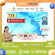 [Google TV]COOCAA TV 65 inch Y72 - Smart TV - 4K - UHD - Netflix/Youtube - Google Assistant - Dolby 