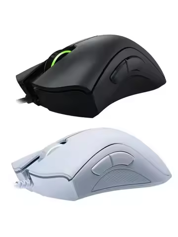 Original Razer DeathAdder Essential Wired Gaming Mouse Mice 6400DPI Optical Sensor 5 Independently B