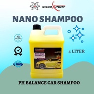 Nano Wash Car Shampoo wax | Ultimate Car shampoo Wash &amp; Wax | Syampu Kereta Wax | Nano Syampoo Kereta Wax | Nano Car Shampoo for Car Detailer Centre  - 4KG [ Nanolab ] - Wholesale (NanoXpert Store)