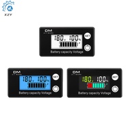 Battery Capacity Monitor 8 to 100v Battery Meter 12v 24v 48v Battery Power Percentage Voltage Indica