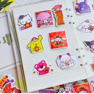 Combo of 67 cute sanrio cinnamon kuromi melody pochacco stickers for decoration Meme decor 097