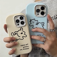 Simple Lines Cats Dogs VIVO V50 V40 Y38 Y100 Y78 Y36 Y27 Y55 Y21 Y50 V30 Phone Case