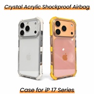 CRYSTAL ACRYLIC SHOCKPROOF AIRBAG CASE IPH 17 PRO MAX 17 AIR