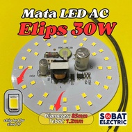 PCB LED AC Tipe Elips - Modul Mata Lampu LED