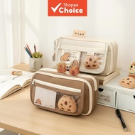 capybara,,,  Pensel bertemakan capybara, set pensel kapibara, bekas alat tulis, pemegang pensel kray