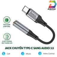 Jack Chuyển Đổi Tai Nghe Type C Sang 3.5mm Hoco LS36 Chính Hãng