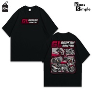 GL T-Shirt Men's Tops Distro GL BERKAH RANTAU Team Herex GL100 GL200 GL Max CB Classic KAOSSIMPLE.ID