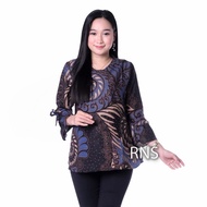 blouse batik jumbo blouse batik big size atasan batik wanita M-XXXXXL