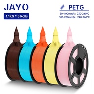 5rolls Petg Filament 1.75mm 1.1kg/roll 3d Printer Filament Petg High Toughness For Fdm 3d Printing M