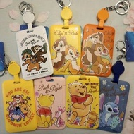 【台灣代購】迪士尼伸縮證件套 硬式卡夾 多款可選 米奇 小熊維尼 三眼怪 奇奇蒂蒂