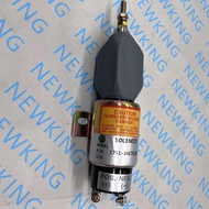 E200B E320 S6K 6D31/6D14 Engine Flameout Stop Solenoid Valve 12V 24V 5I-7518 1751-24E7U1B1S5A PC130 