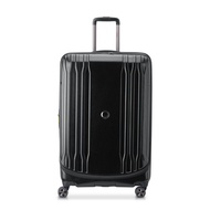 Delsey ECLIPSE SE 21" Expandable Spinner Front-opneing Suitcase (Black
