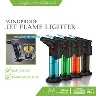 Stove Gas Lighter Jet Lighter Api Tajam Bukhoor Refillable Kitchen Gas Pemetik Api Dapur 厨房打火机