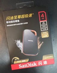 SANDISK 4TB E81 外置硬碟 - 國行