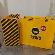 Irvin Irvins Salted Egg Singapore Large Jumbo Paper Bag