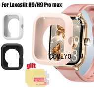 For Laxasfit H9 / H9 Pro MAX Case Smart Watch Protector Bumper Soft Silicone Half Cover Shell Screen