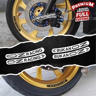 OZ Racing Rim Sticker Not OZ Rim Sticker/ OZ Racing Rim Sticker/ OZ Racing Glossy Waterproof Rim Sti
