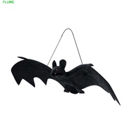 FLUME Lifelike Fake Bat Fake Bats Kids Toy Halloween Hanging Spooky Decor Halloween Party Spooky Dec