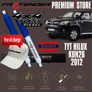 Profender Heavy Duty Shock Absorber Big Bore 40mm Toyota Hilux KUN26 2012 Made In Thailand