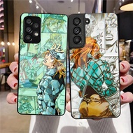 Jojo Bizarre Adventure Dio Brando Tempered Glass Phone Case For Samsung Galaxy A11 A14 A20 A30 A22 A