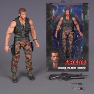 Bandai | ฟิกเกอร์แอคชั่น New Neca Predator ฉลองครบรอบ 30 ปี ชวาร์เซเนเจอร์ รุ่น Jungle Patrol Muddy 