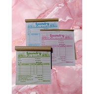 Laundry Note 2 Ply 1/6 Folio | F F F F| MINI - Ready to Ship