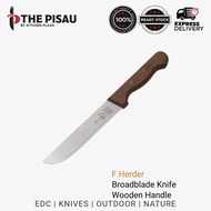F.Herder Broadblade Knife Wooden Handle 7inch-0388-18,00