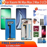 Origina For Xiaomi Mi Max Xiaomi Mi Max 2 Xiaomi Mi Max 3 M1804E4A LCD Display Screen With Frame Display Touch Screen Parts