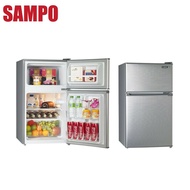 【SAMPO 聲寶】92L 定頻雙門小冰箱 SR-C09G -含基本安裝+舊機回收