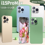 High Quality  i 15   P M Smartphone 6.7inch Ultra-Clear Screen 4G/5G Network 12GB+512GB Memory Andro
