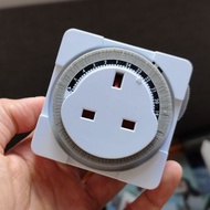 [只試機] 電掣插蘇插咗計時定時器慳電神器省電神器智能家居遙控開冷氣 計時插頭 timer switch 定時器時間掣香港三腳digital timer 三腳時間制定時插座機械定時器24小時循環預定時
