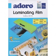 Adoro Laminating Film 54X86Mm 100Pcs