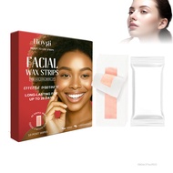 vjia 40pcs Wax Strip Depilatory Paper Quick Results Hair Remover Wax Strip for Legs Back Hands Bikin