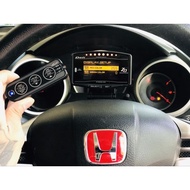 Diffy Gauge Defi ZD 248st Obd2 Modified Type With Remote Box Accessories Link 6 Cable (Round Not Inc