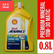 1 Oli Shell Advance 20W-40 AX5 Matic Oli Matik Shell 20W-40 AX5 PREMIUM MINERAL