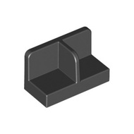 Genuine LEGO Panel 1 x 2 x 1 with Thin Central Divider and Rounded Corners (18971 / 93095)